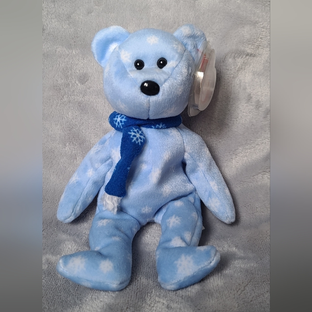 1999 Holiday Teddy TY Beanie  Baby